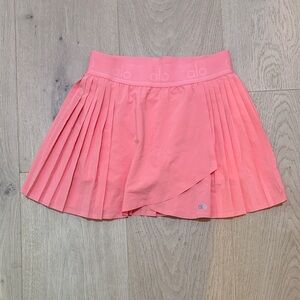 ALO Yoga Peach A-Line Tennis Skirt